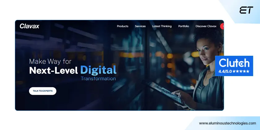Clavax Website Details