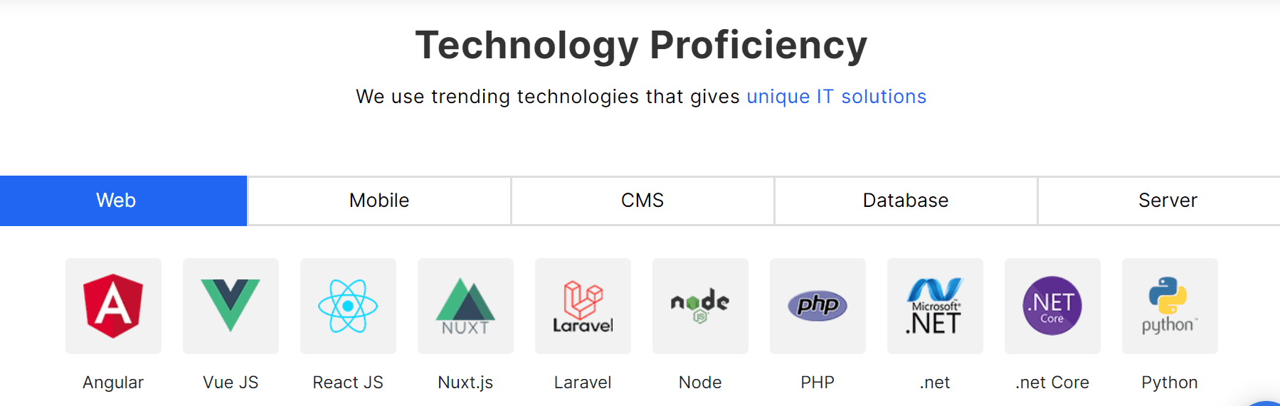 Technology Proficiency