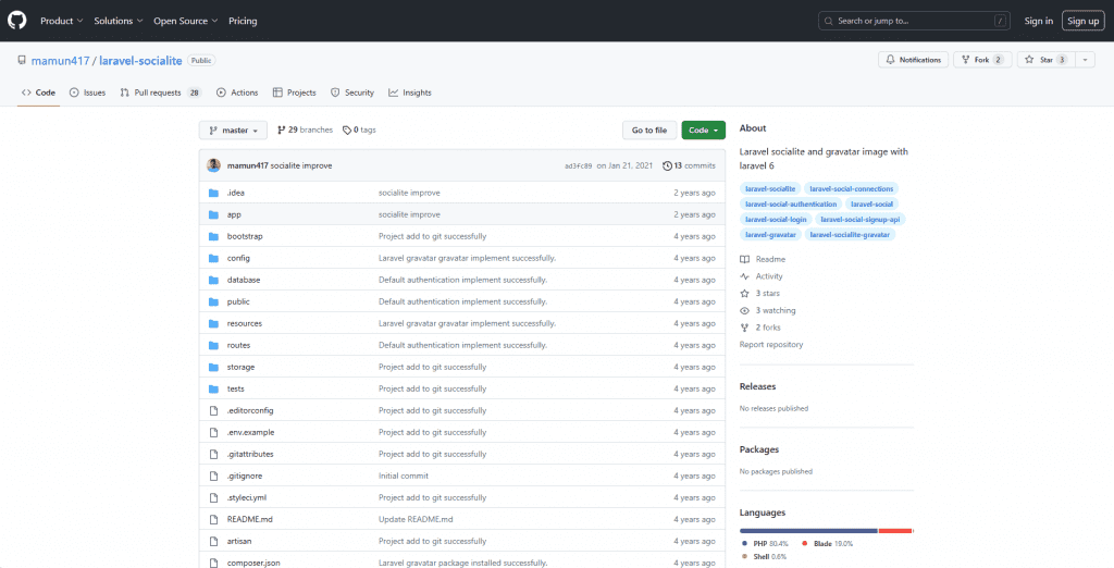 Laravel Socialite