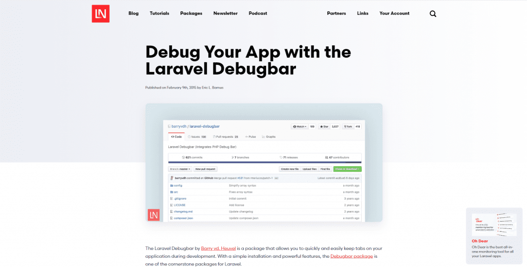 Laravel Debugbar
