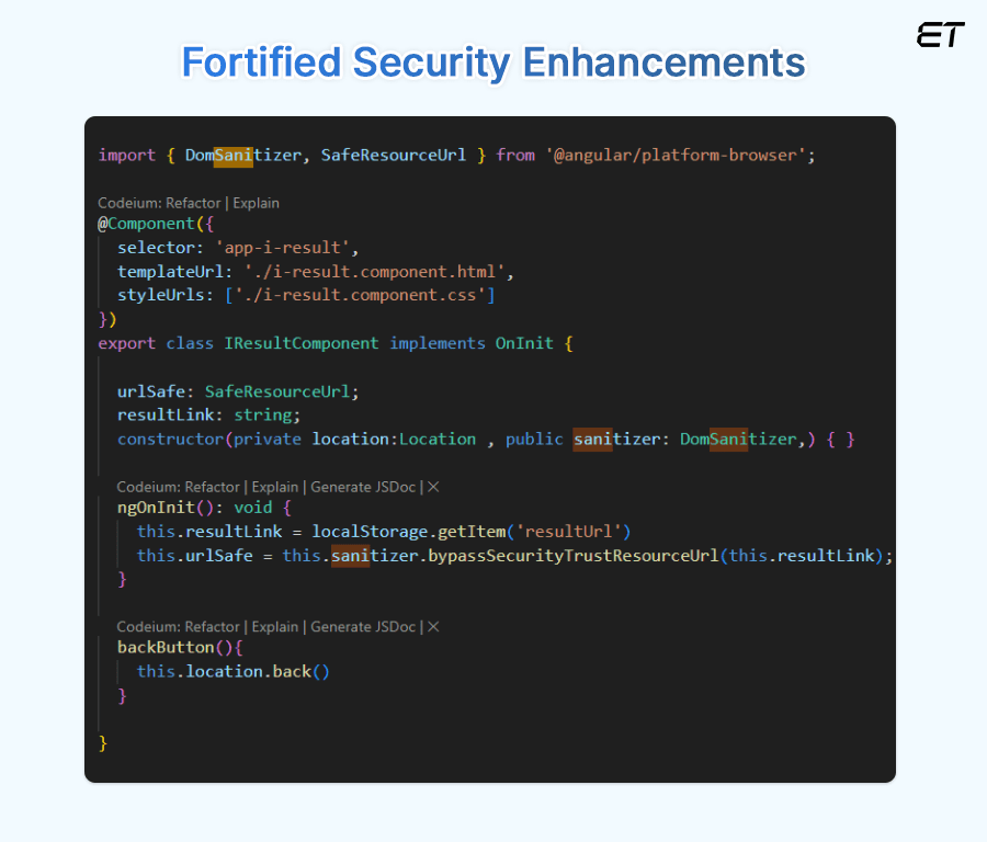Fortified Security Enhancements