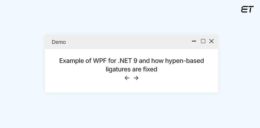 Hyphen-Based Ligature Support