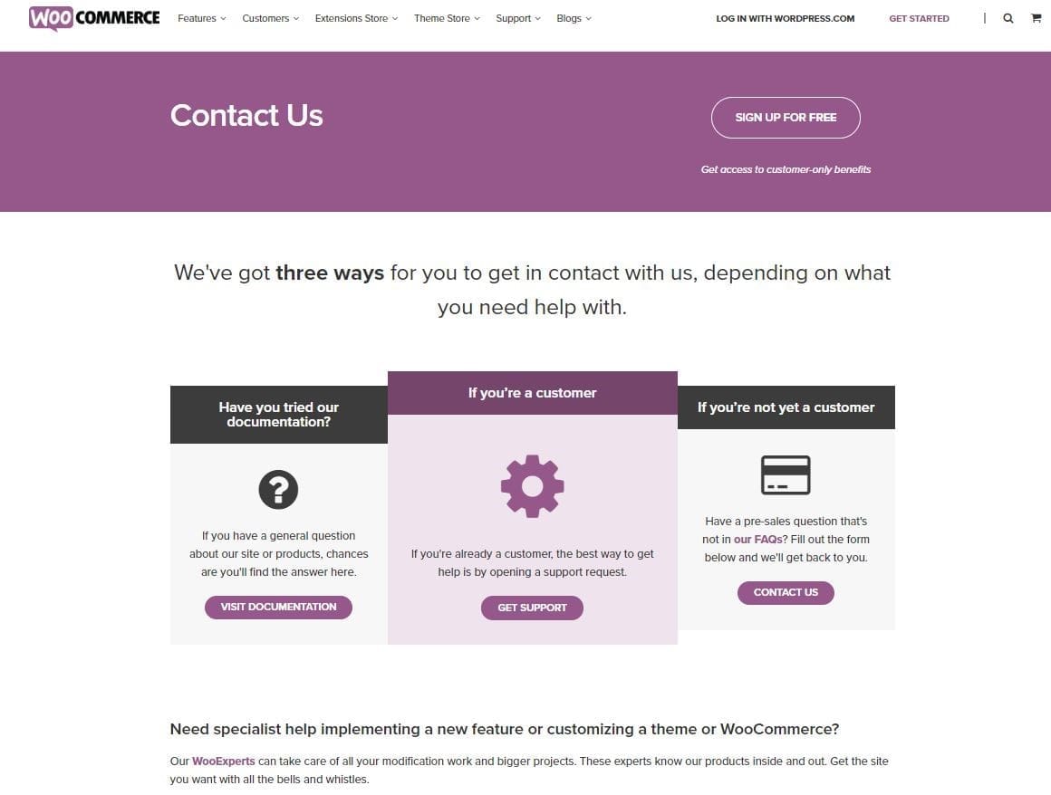 WooCommerce-customer-support