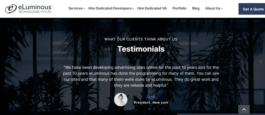 Outsource ReactJS Development - A Complete Guide 13 Testimonials of Clients 4 11zon