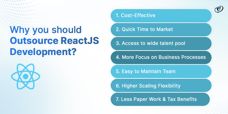 Outsource ReactJS Development - A Complete Guide 2 Why you should Outsource React JS Development
