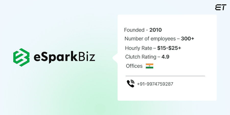 Top 10 Front End Development Companies in 2026 11 espark