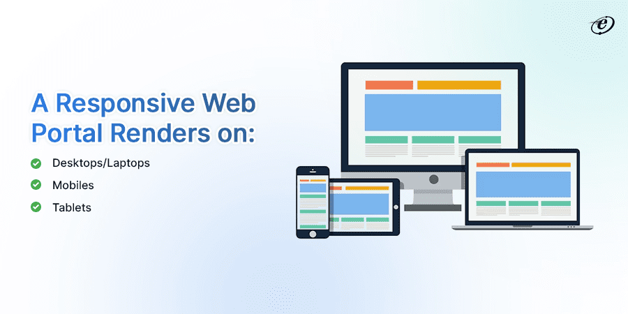 The Importance of Responsive Design in Web Portal Development 2 A responsive web portal renders on