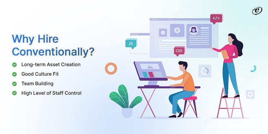 IT Staff Augmentation or In-house Recruitment: Which is Right for You? 2 Why do Some Businesses Prefer Hiring Candidates Conventionally?