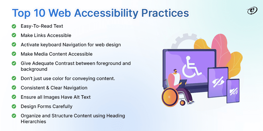 The Intersection of Front-End Development and Accessibility: Best Practices from Leading Companies 4 Essential Web Accessibility Checklist 2023