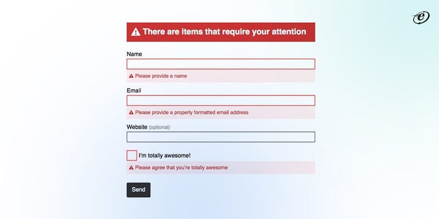 The Intersection of Front-End Development and Accessibility: Best Practices from Leading Companies 11 Design Forms Carefully