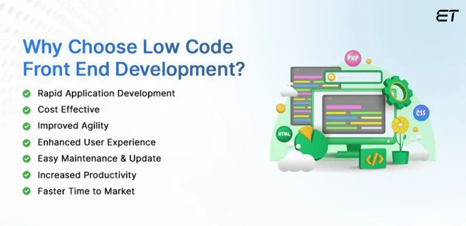A Must Follow Guide to Low Code Front End Development 2026 7 Benefits of Low Code Front End Development for Businesses