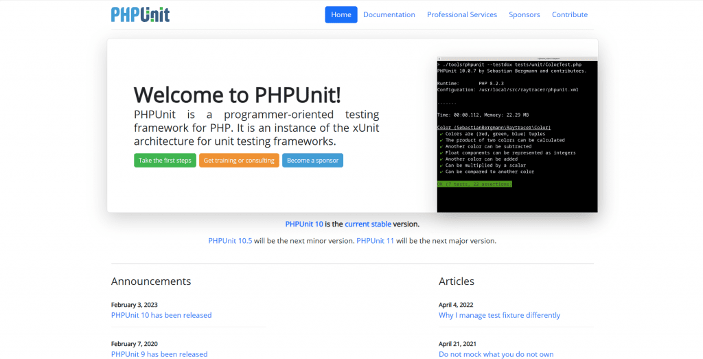 PHPUnit