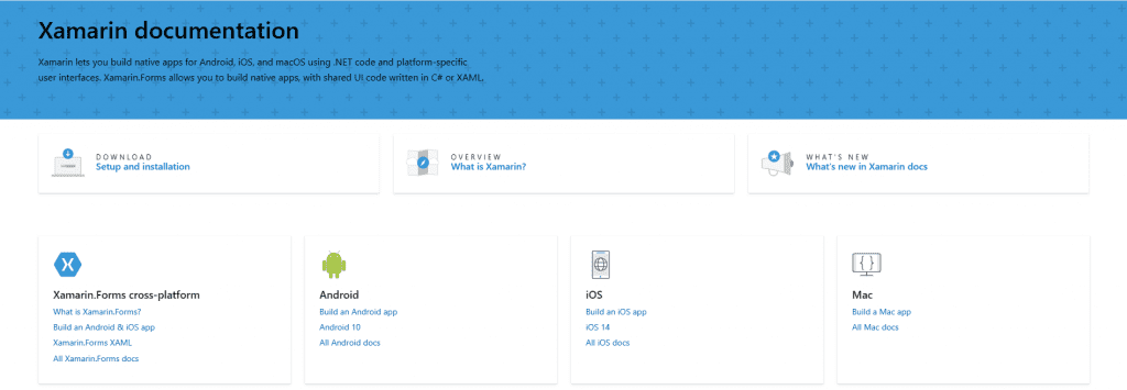 .NET MAUI vs Xamarin: Which is Best for your Project? 22 Xamarin documentation