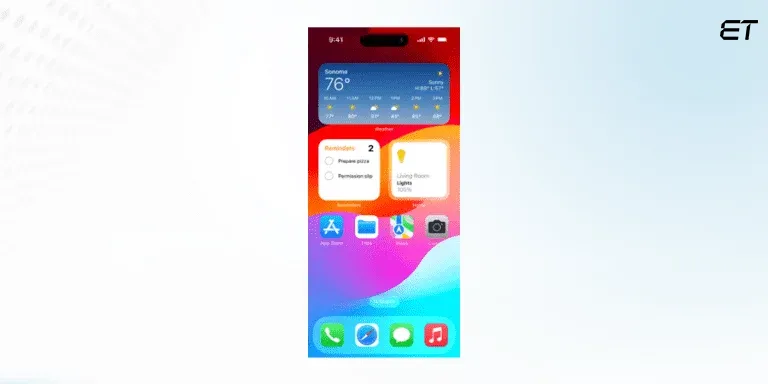 Interactive widgets
