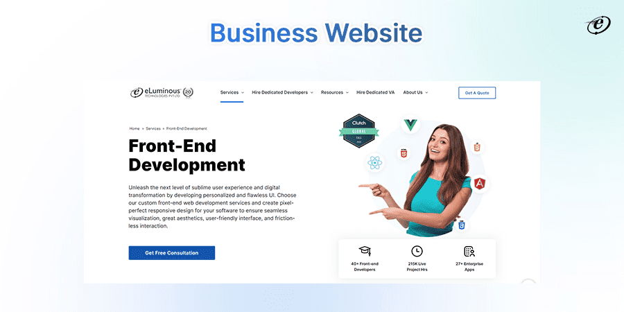 Business Website