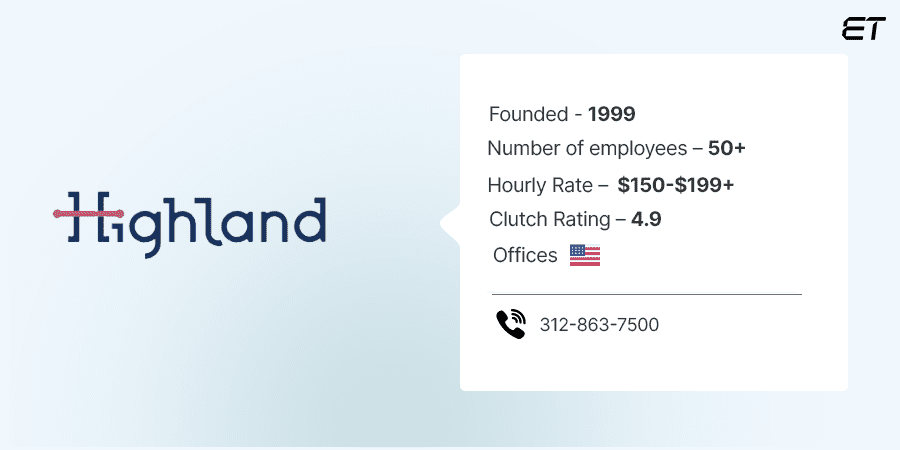 Top 10 Front End Development Companies in 2026 13 Highland
