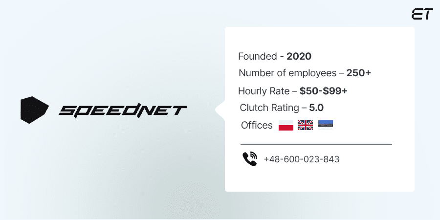 Top 10 Front End Development Companies in 2026 12 speednet