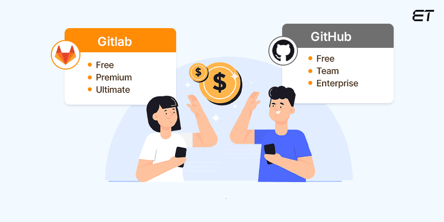 Difference Between GitLab and GitHub- Pricing Structure