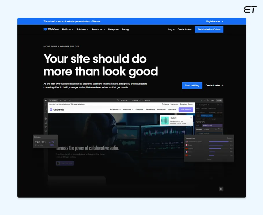 Overview Webflow