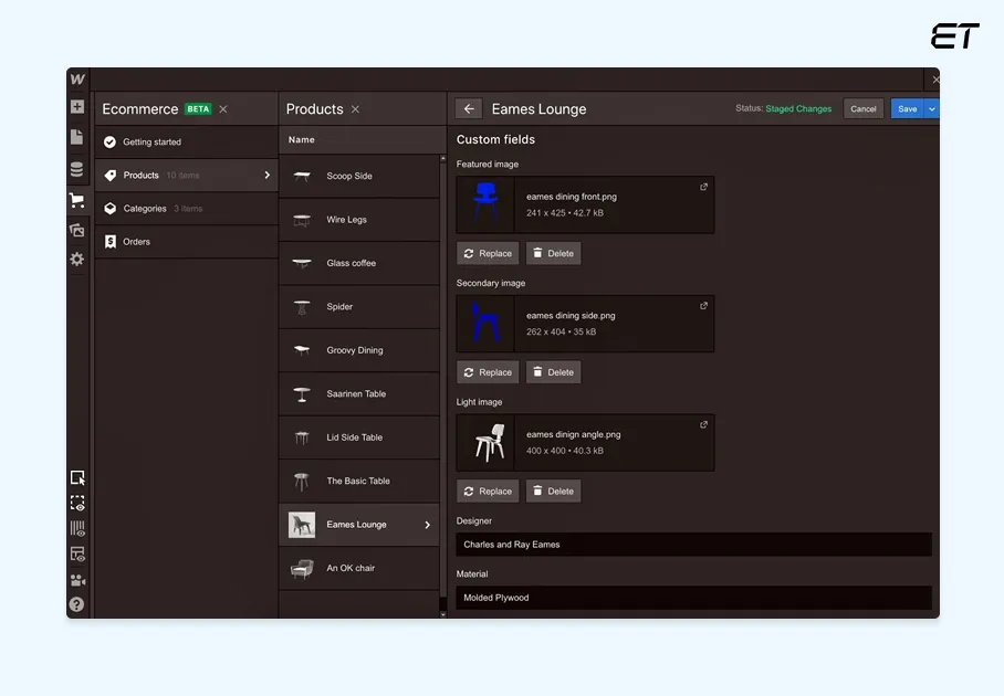 WordPress vs Webflow E-commerce Features and Capabilities