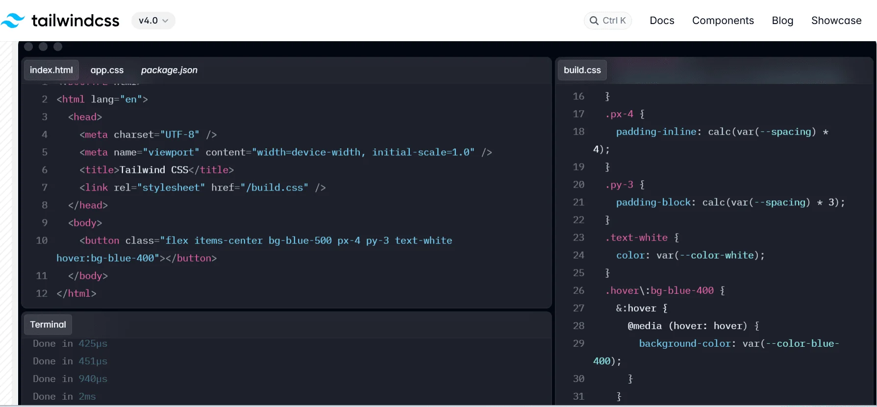 Minimal CSS Bloat coding
