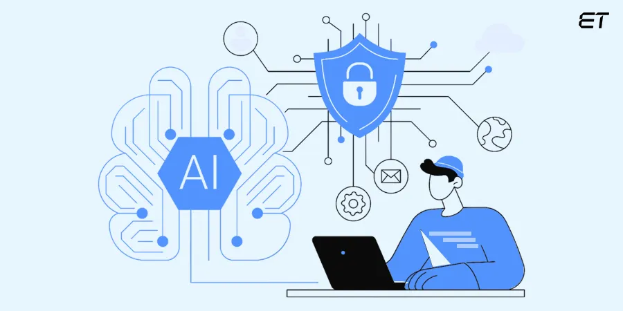 Checking security features of an AI software