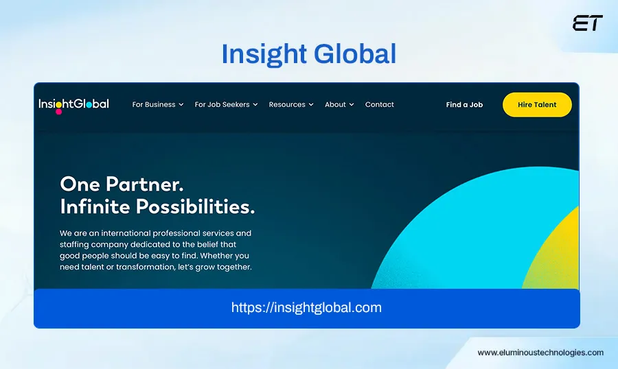 The Top IT Staffing Agencies: What Every C-Level Leader Should Know 9 Insight Global
