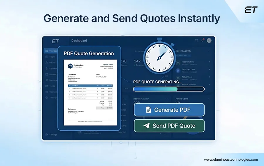 Generating and Delivering Quotes Instantly